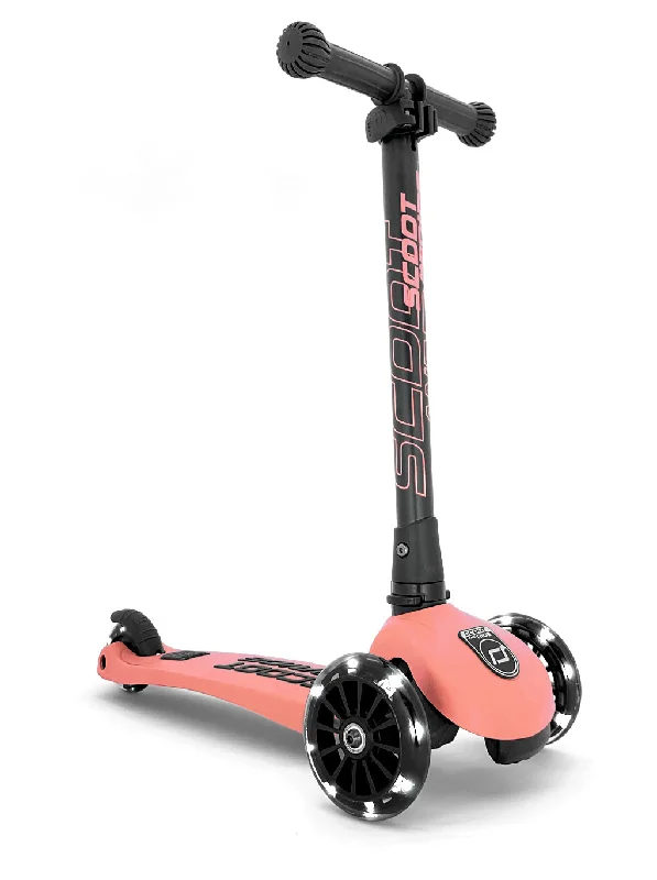 Highwaykick 3 - Scooter - Foldable Handle Bar - 3-6 Years - Peach