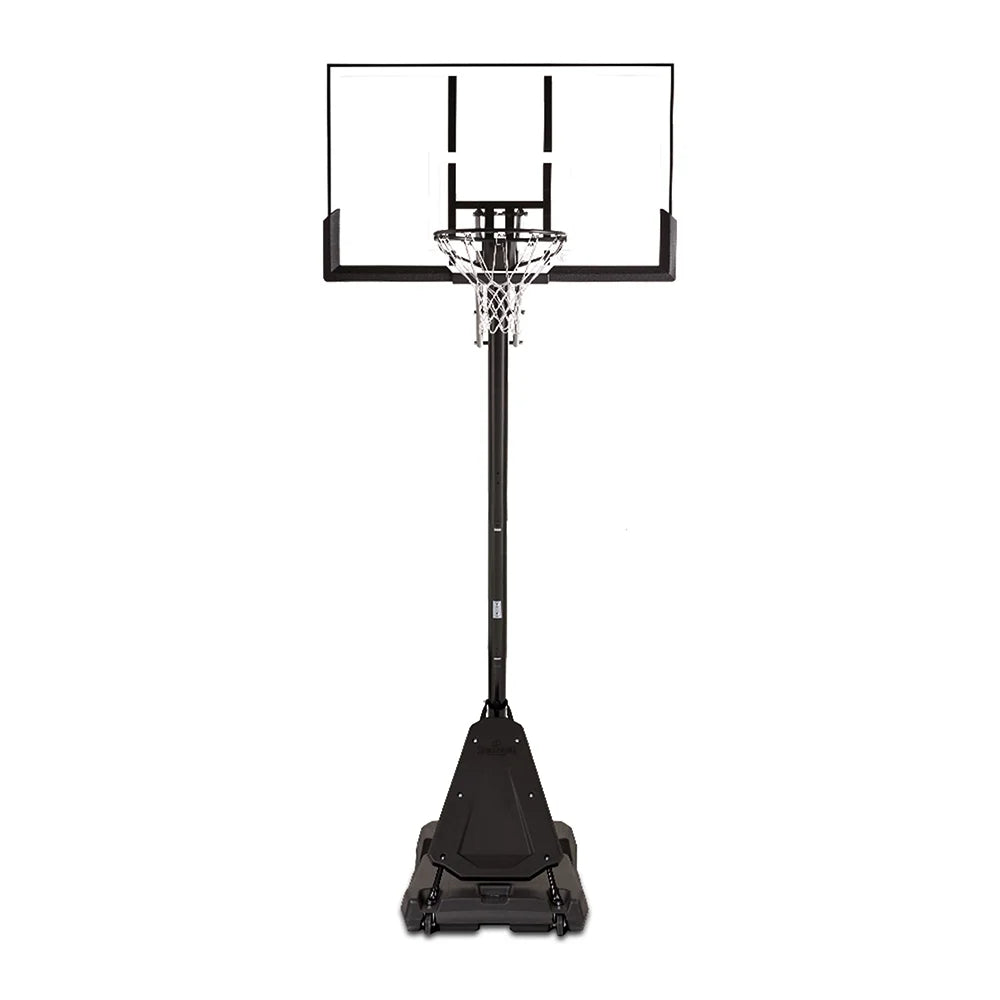 Spalding 48-inch Platinum Acrylic Portable Basketball System