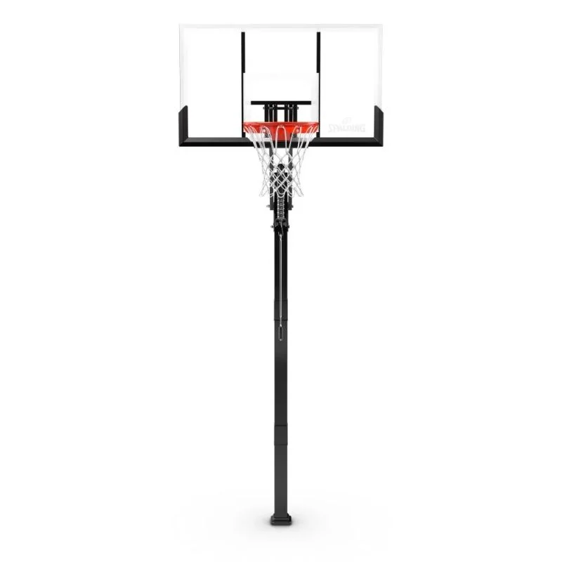 Spalding 54-inch U-Turn Acrylic GOLD Inground Basketball System