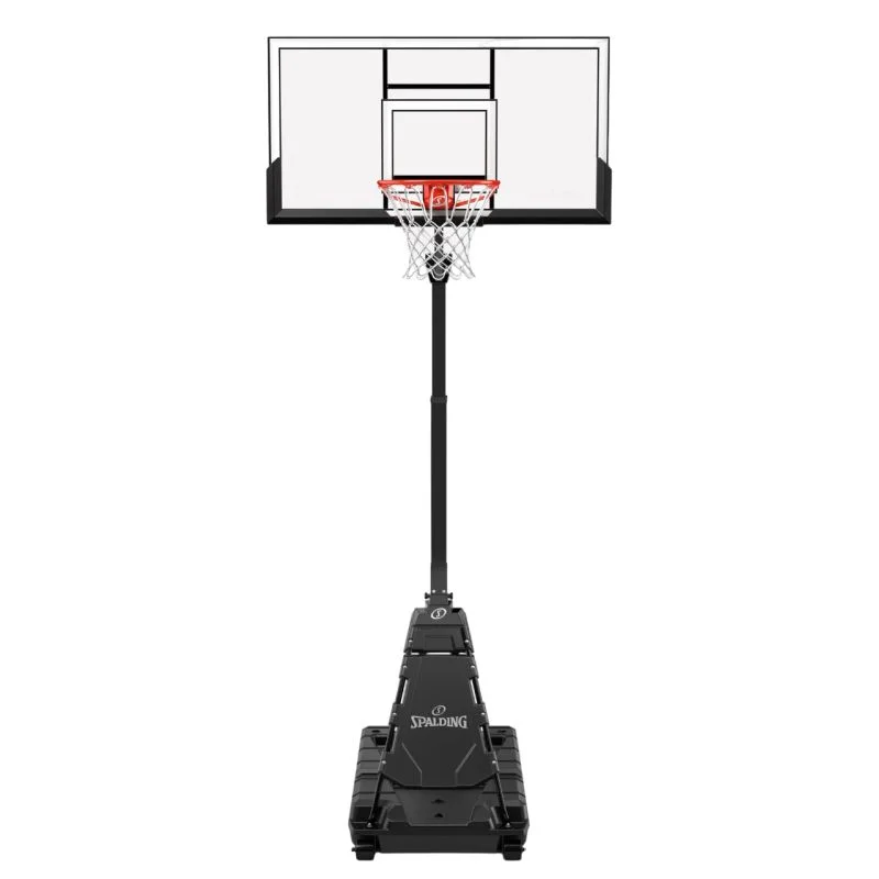 Spalding 60-inch Momentous EZ Assembly Acrylic Portable Basketball System