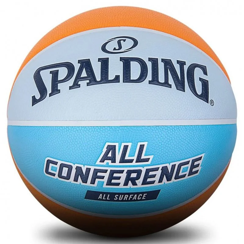 - Basketballs for fan collections-  Spalding All Conference Indoor/Outdoor Basketball