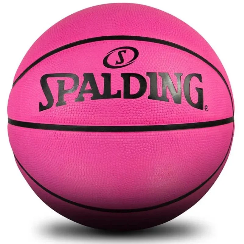 - Basketballs for event promotions-  Spalding Fluro Pink Outdoor Basketball