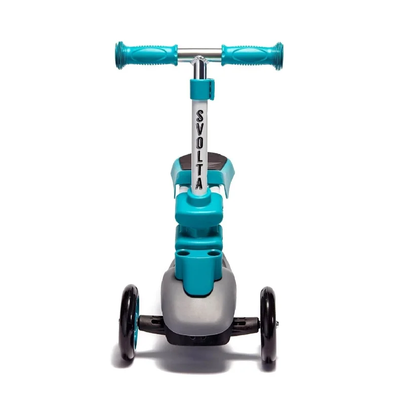 SVOLTA "Ace" 2-in-1 Sit and Stand Toddler Convertible Scooter - Teal