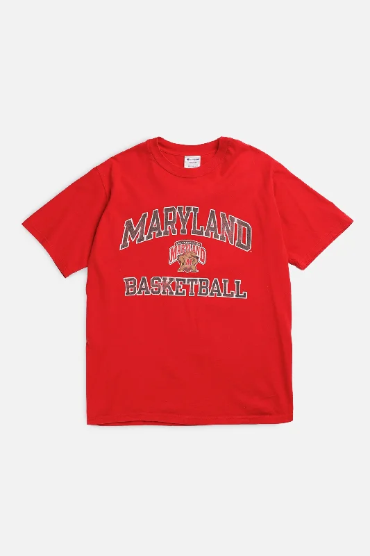 Vintage Maryland Basketball NCAA Tee - M