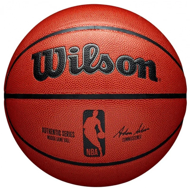 - Outdoor basketballs for parks-  Wilson NBA Authentic Series Indoor Game Ball