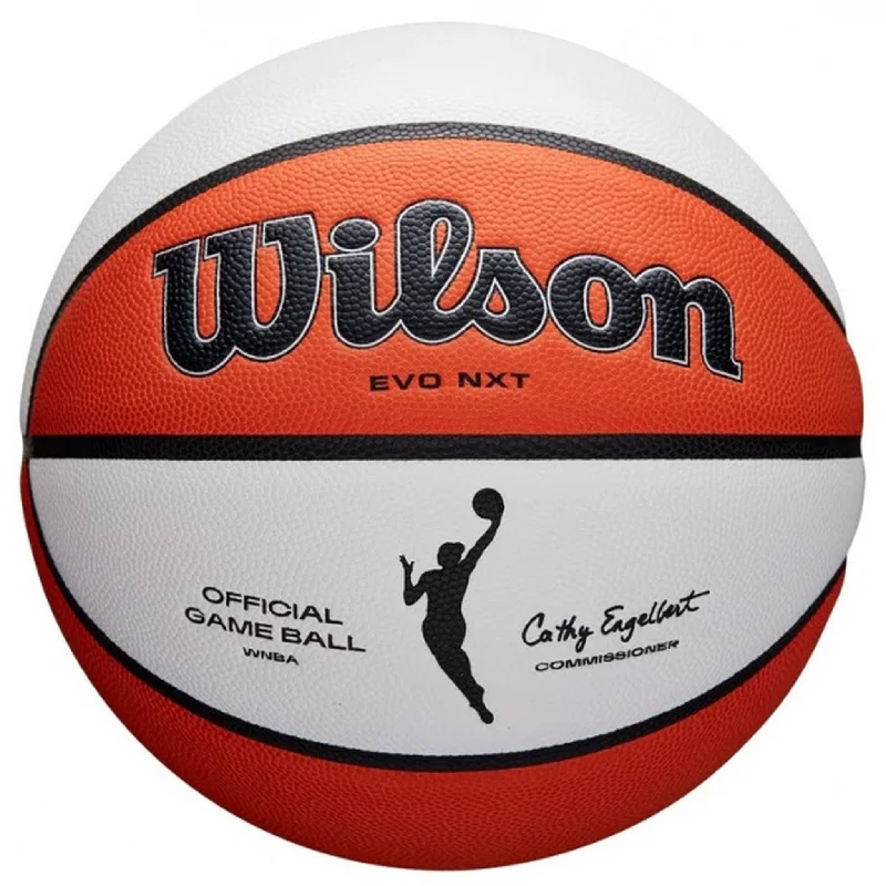 - Basketballs with unique designs-  Wilson WNBA Official Game Ball